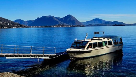 Lago Maggiore: Bootsfahrt nach Luino ab Feriolo