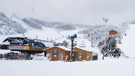 Busan: Tagesausflug zum Skigebiet Eden Valley mit Ausrüstungsverleih