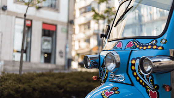 Tour de 1 hora en Tuk Tuk por Oporto