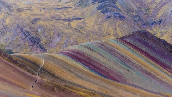 From Cusco: Palcoyo Rainbow Mountain All Included for 1 day
