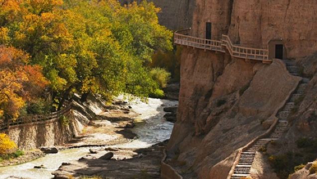 瓜州榆林窟+懸泉置遺址/鎖陽城 1日遊