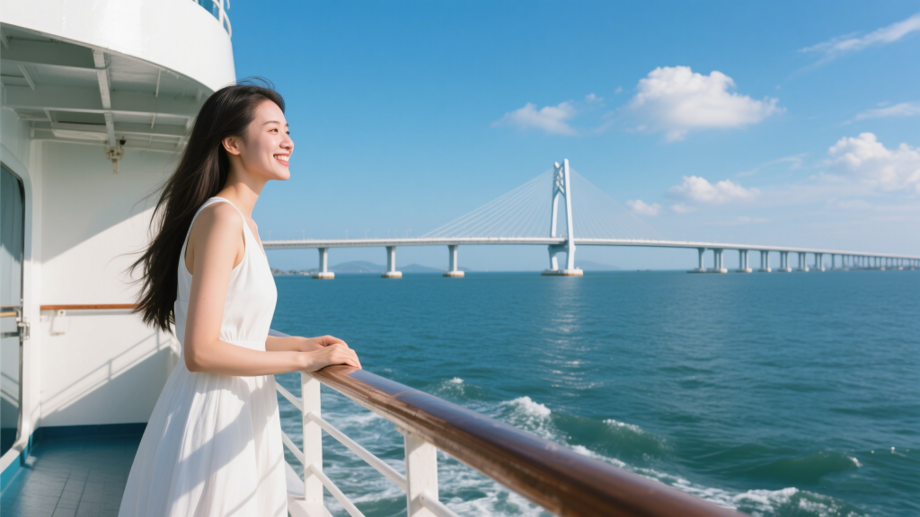 珠海一日遊+漁女像+景山公園+珠海大劇院|純玩·可選小團/海灣遊