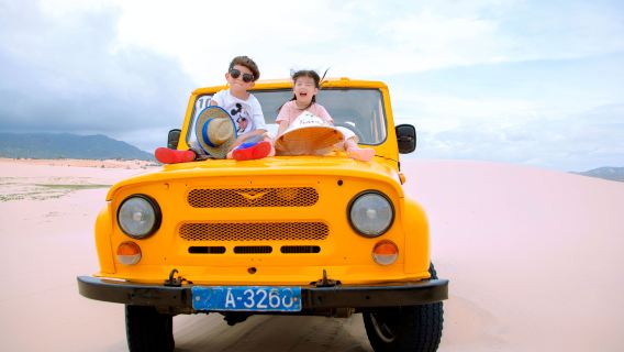 Privattour durch die Phan Rang Sanddünen: Chùa Trùng Sơn Cổ Tự, Po Klong Garai, Tanyoli