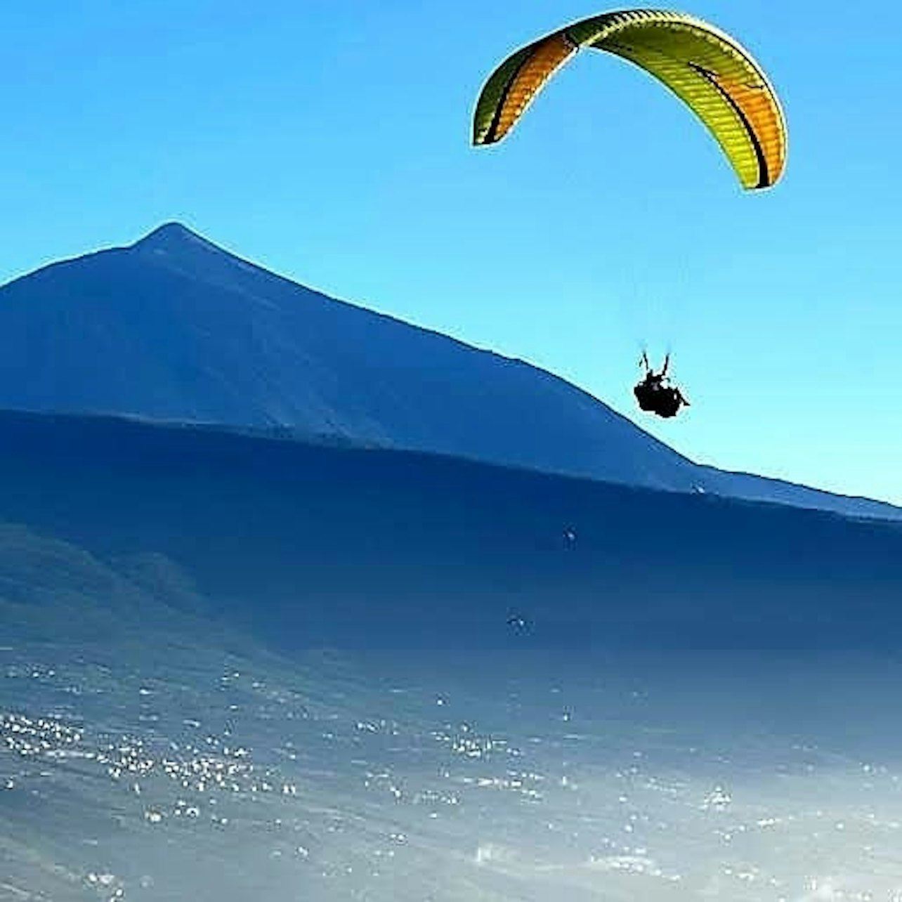 Parc national du Teide : Vol en parapente