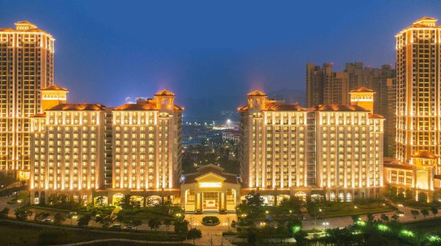 珠海長隆迎海酒店公寓 海洋王國/長隆秀/飛船樂園/卡卡虎/早晚餐酒店套票優選美食