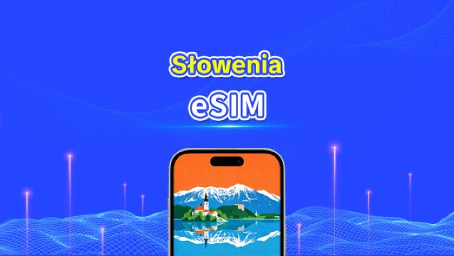 Słoweńska eSIM | Szybki transfer danych | 5G/4G | Pakiety dzienne/pakiety danych | 24 godziny | 1-30 dni | Kod QR