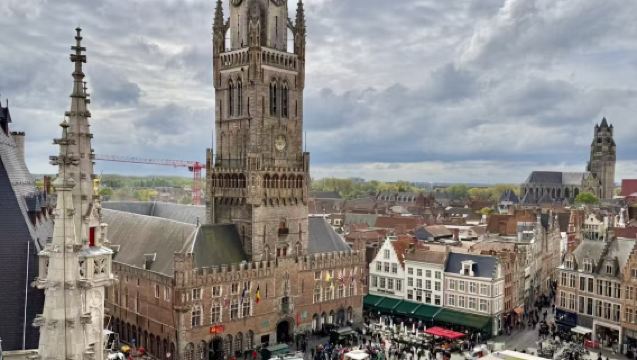 Lawatan Sehari di Bruges, Belgium: Dataran Bruges + Menara Loceng + Basilika Darah Suci + Istana Count Gent [Bahasa Cina]
