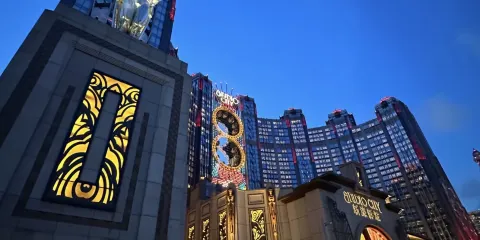 澳門新濠影滙之星8字形摩天輪 自由行