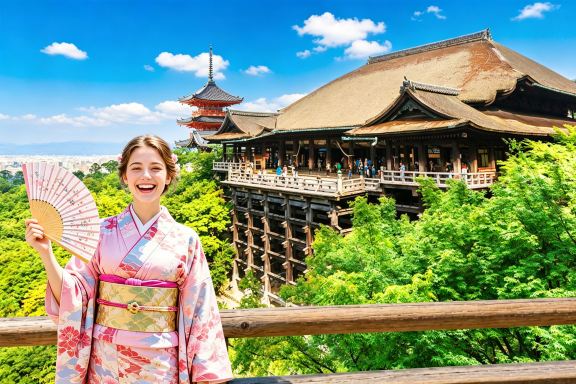 교토&우지 당일 치기 여행|금각사+기요미즈데라+뵤도인+원숭이 신사+산넨자카