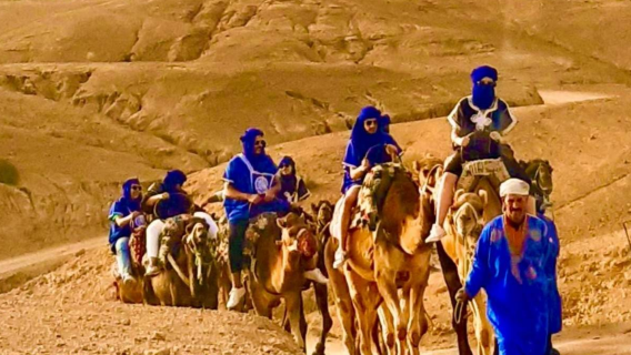 [Abenteuerliche Quad-Tour in Marrakesch] Agafay Motorrad + Kamelradfahren