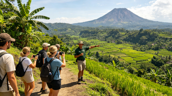 Escursione leggera sulla cresta di Campuhan | Scopri la geografia umana di Bali camminando