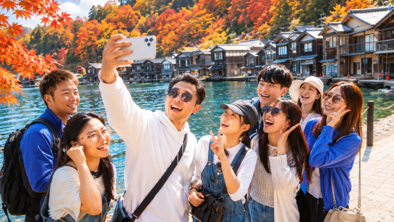 Sea of kyoto scenic tour | Amanohashidate cable car & ine sightseeing boat fishing village 1-day tour
