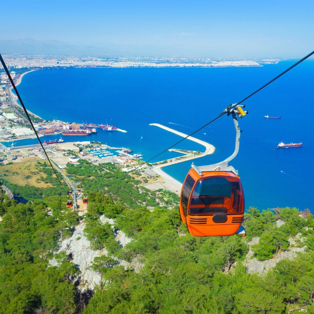 Antalya: City Tour with Cable Car Ride, Boat Trip & Duden Waterfalls