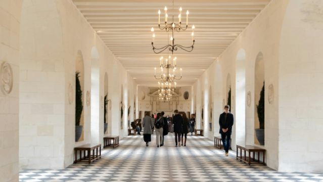 Valle della Loira: Trasporto + Ingresso a 3 Castelli con Audioguida