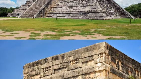 墨西哥坎昆-奇琴伊察古城遺址-金字塔-天然井-可選1或2號井