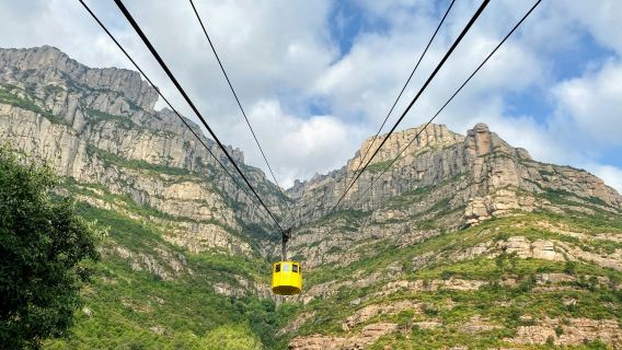 Montserrat Cable Car: Ascent Trip