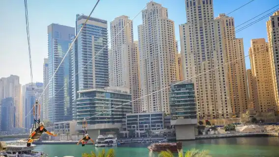 杜拜碼頭XLine飛索體驗 XLine Dubai Ticket