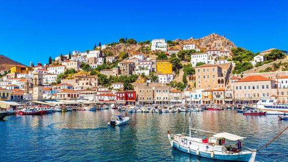 Greece Depart from Athens Aegina + Poros + Hydra 1-day tour 3 islands tour in one day