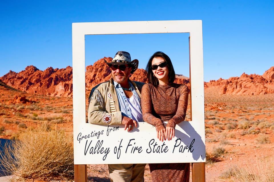 Vanuit Las Vegas: begeleide dagtocht naar Valley of Fire State Park