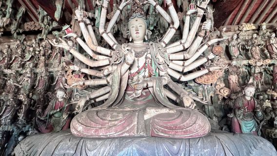 Pingyao private charter: Wang Family Courtyard + Shuanglin Temple + Zhenguo Temple - 1-day tour