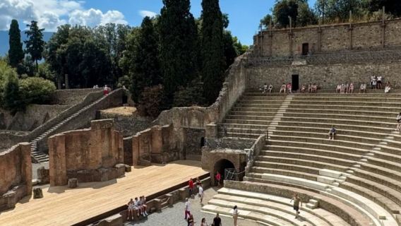 Italy Naples - Pompeii + Mount Vesuvius + Archaeological Park of Herculaneum - Private Charter - Premium Selection