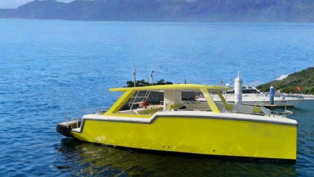 【萬寧遊艇租賃】萬寧石梅灣40尺豪華網紅大雙體帆船可包船或拼船出海