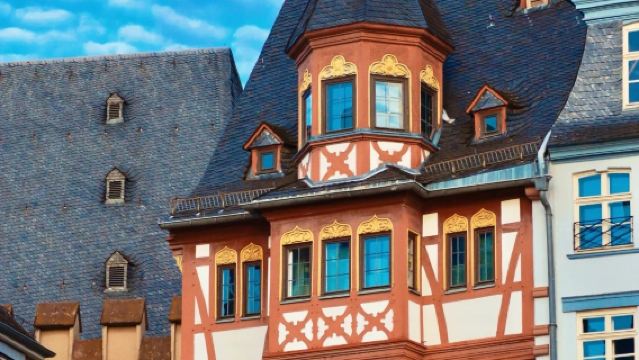 Frankfurt city's popular attractions tour - family leisure sightseeing - private charter - top pick