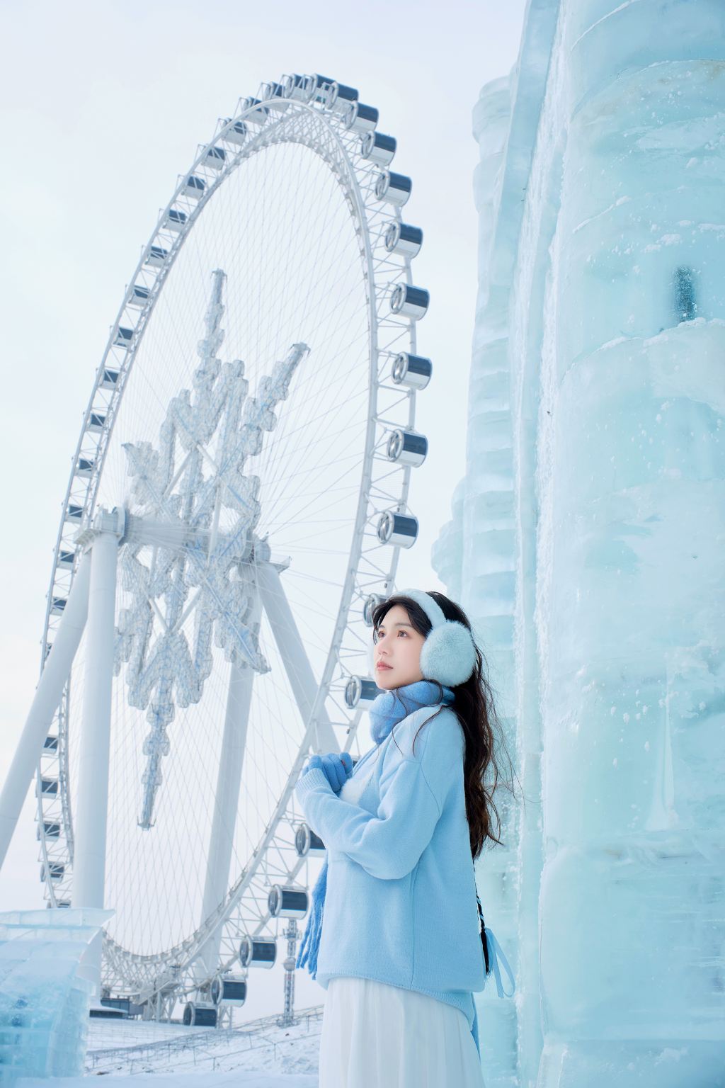 哈爾濱冰雪大世界Trip Moments【10年專業旅拍團隊·自營攝影師·含攝影師門票·可拍夜景】