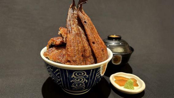 [Eel cuisine third generation Eel Higashinakagawa main store opened in 1975] Eel rice Option(with quantity drink) Meal coupons for one of three choices