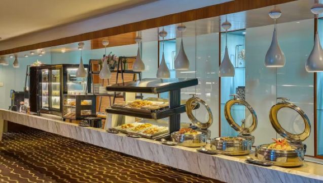 Salone aeroportuale Sky Suite all'Aeroporto Internazionale di Kuala Lumpur (T1/T2) in Malesia - fornito da K.L. Airport Hotel