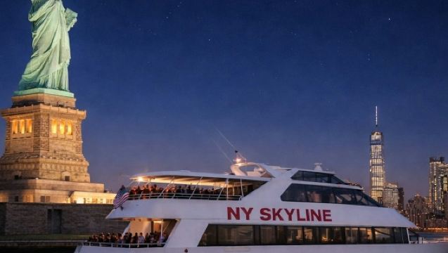 New York: Abendliche Sightseeing-Kreuzfahrt