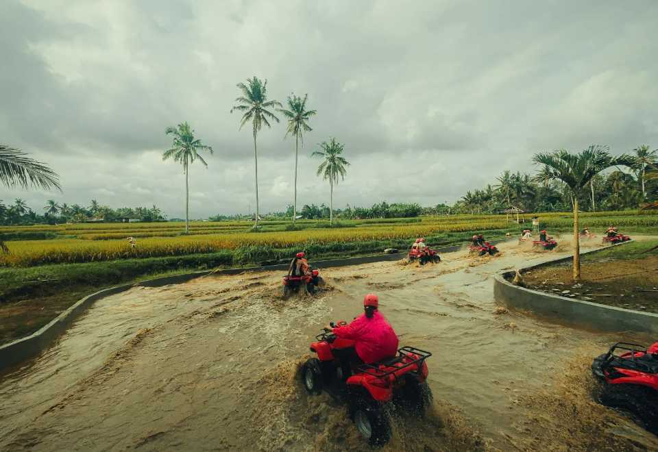 Combo Ubud Bali ATV Quad Bike and Ayung River Rafting with Lunch – Food & Drink Experience