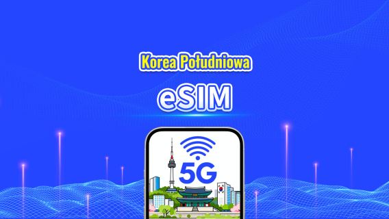 Korea Południowa 5G eSIM | Zasięg wielosieciowy | Dzienny/Łączny pakiet danych | 1–30 dni | Rozliczenie według dni kalendarzowych | Kod QR