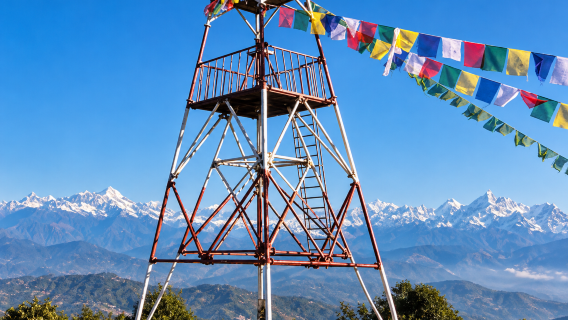 Katmandú: Tour de Amanecer y Atardecer en Nagarkot con Salida Fija Diaria