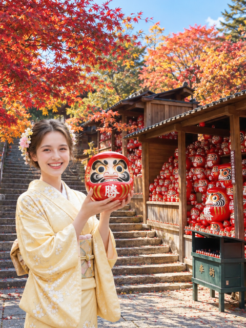 大阪&京都名勝景點打卡丨勝尾寺達摩+京都嵐山美景+金閣寺巡禮