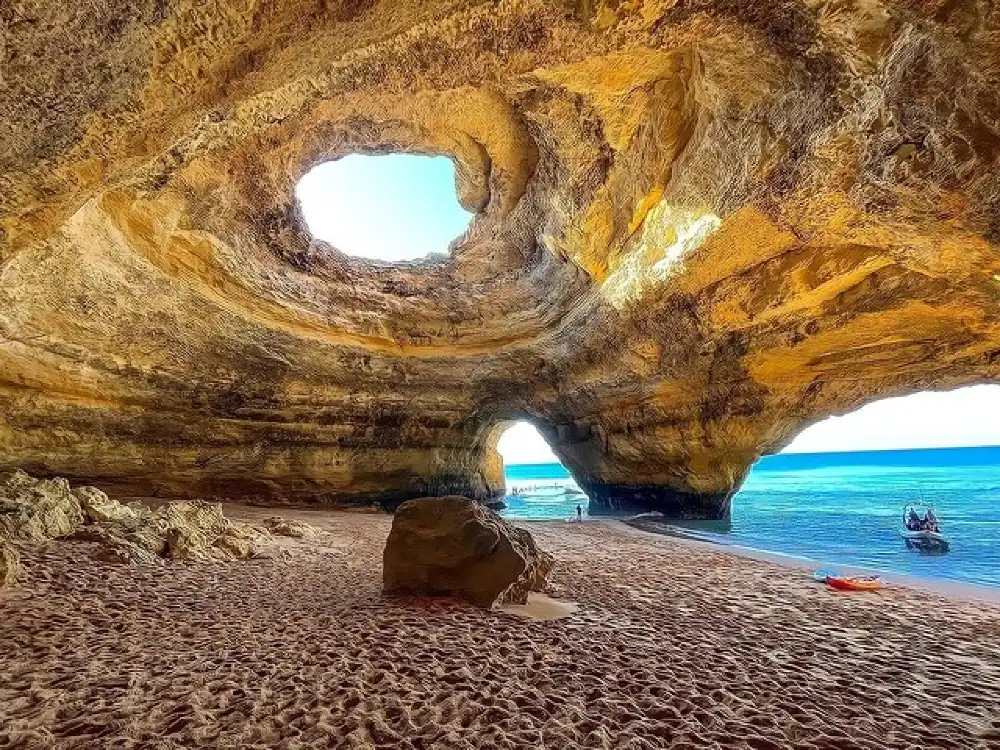 Benagil Cave Guided Kayaking Tour Caves & Secret Spots 