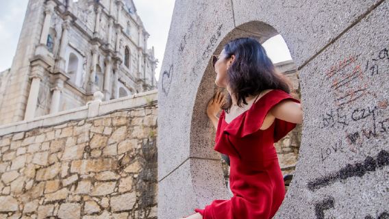 澳門漁人碼頭旅行【【全精修】精緻攝影旅行跟拍親子情侶閨蜜】