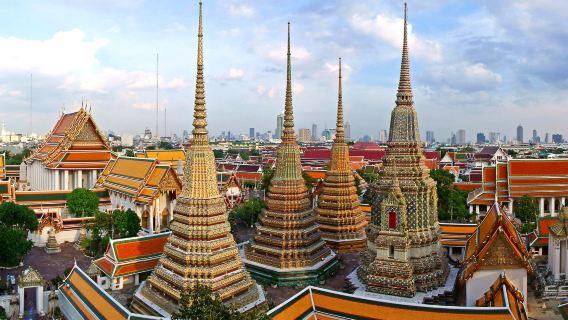 Bangkok: visita guiada a pie por el Gran Palacio, Wat Pho y Wat Arun