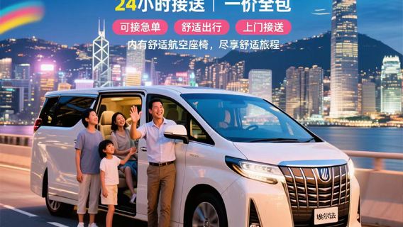 【粵港澳跨境接送, 香港接送服務】澳門跨境接送包車 香港機場/深圳/廣州/澳門/珠海/香港酒店口岸機場接送