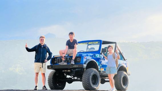Mount Batur 4WD Sunset Jeep Tour with Photographer