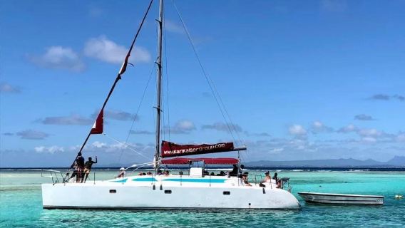 Mauritius Catamaran Cruise to Gabriel Island, Flat Island & Gunner's Quoin