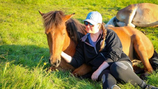 Tromsø: Experiencia de paseo a caballo en verano por la tarde en Lyngen