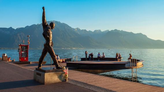 Montreux: sulle tracce di un'icona del rock con un abitante del posto