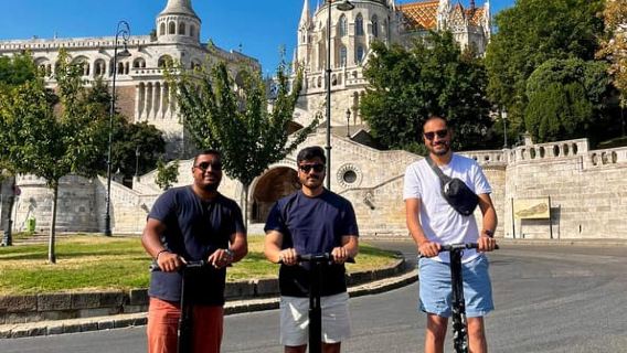 Budapest: Tour Segway 1,5 giờ - Đến Khu vực Lâu đài