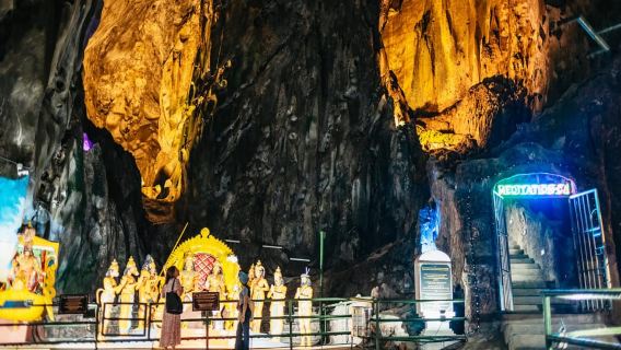 Kuala Lumpur Suburbs: Batu Caves Half-Day Tour with Pick-Up