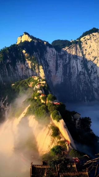 산시성 화산 당일 치기 여행 [등산 선물 세트 증정/중국어 15인 그룹 선택 가능/영어 가이드]