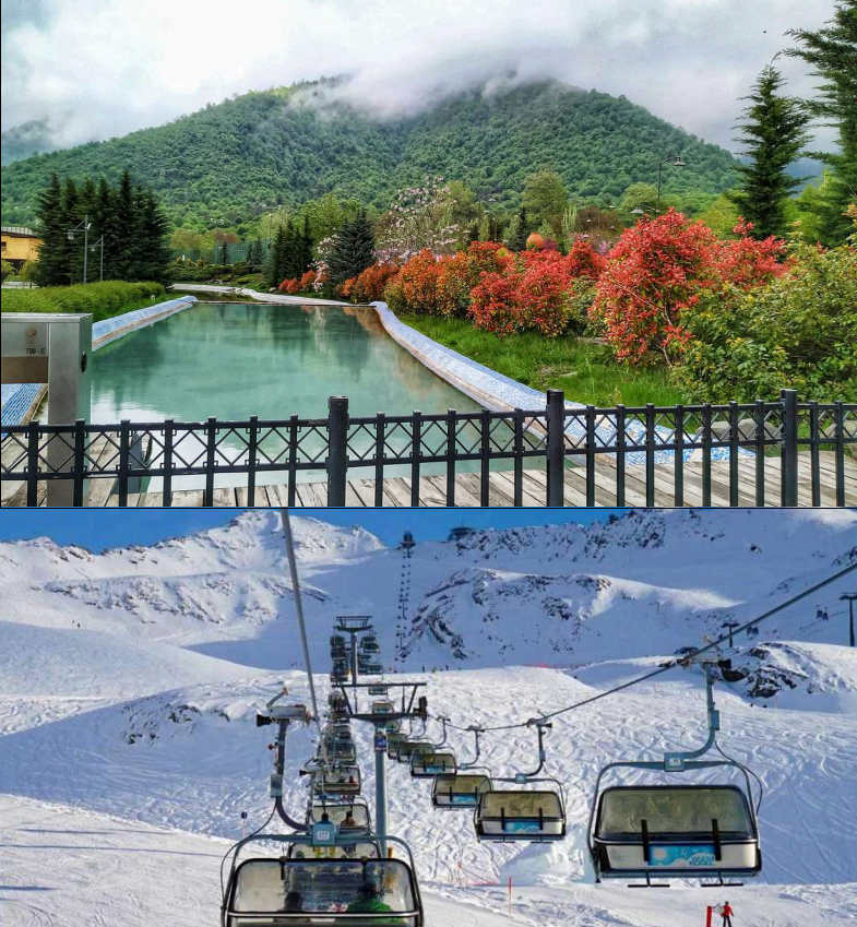 Samarinda Islamic Center Mosque / Mount Tufandage / Qimei Waterfall / Lake Nohur [Bookable for one person]