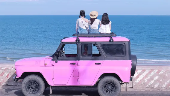 [Ho Chi Minh  Mui Ne] Desert Jeep Tour – Sunrise & Sunset Full Package [Pick-up, Drop-off, Lounge]