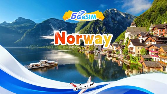 Norway 5G eSIM | Total package | Total 1-30GB | 3-30 days | 24-hour system | QR code
