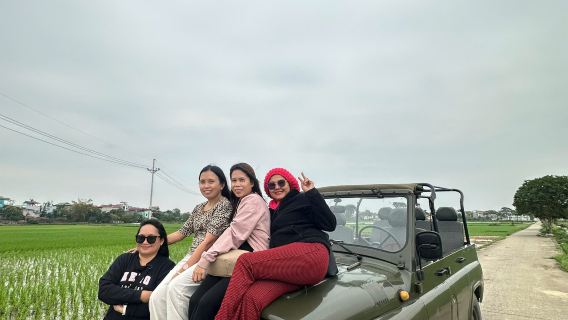 Hanoi: Exploring Jeep Tour Through the Red River Delta